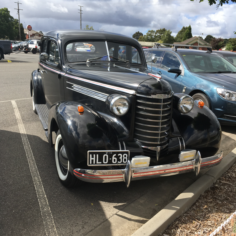 Oldsmobile with body by Holden